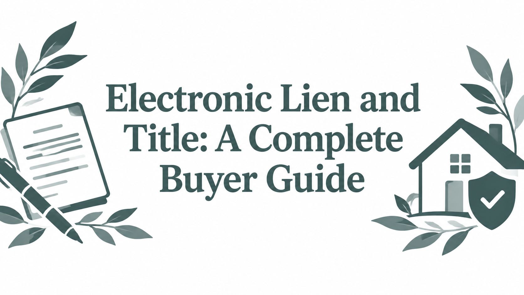 Electronic Lien and Title: A Complete Buyer Guide