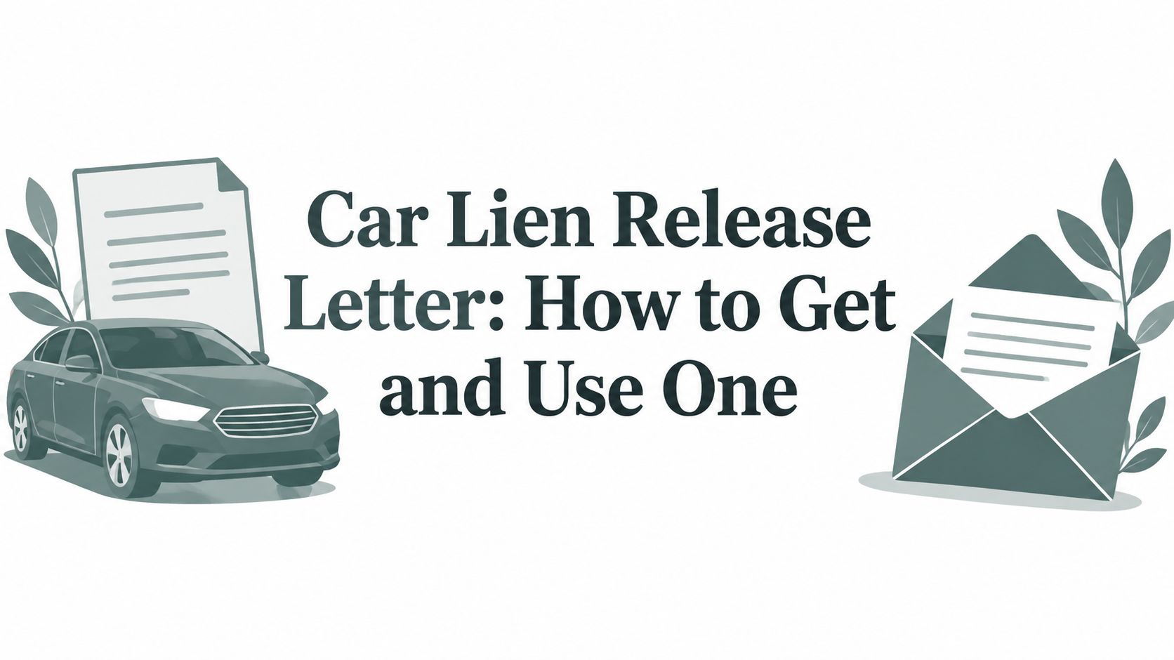 Car Lien Release Letter: How to Get and Use One