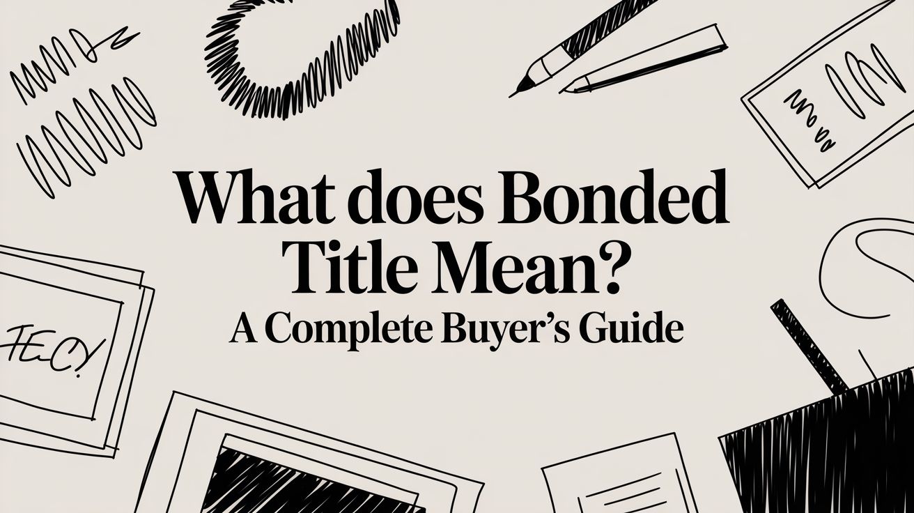 What Does Bonded Title Mean? A Complete Buyer's Guide