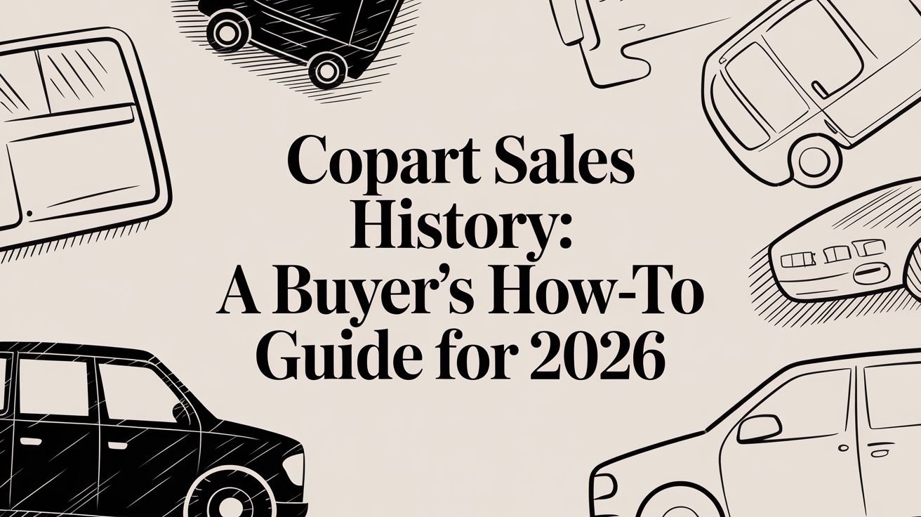 Copart Sales History: A Buyer's How-To Guide for 2026