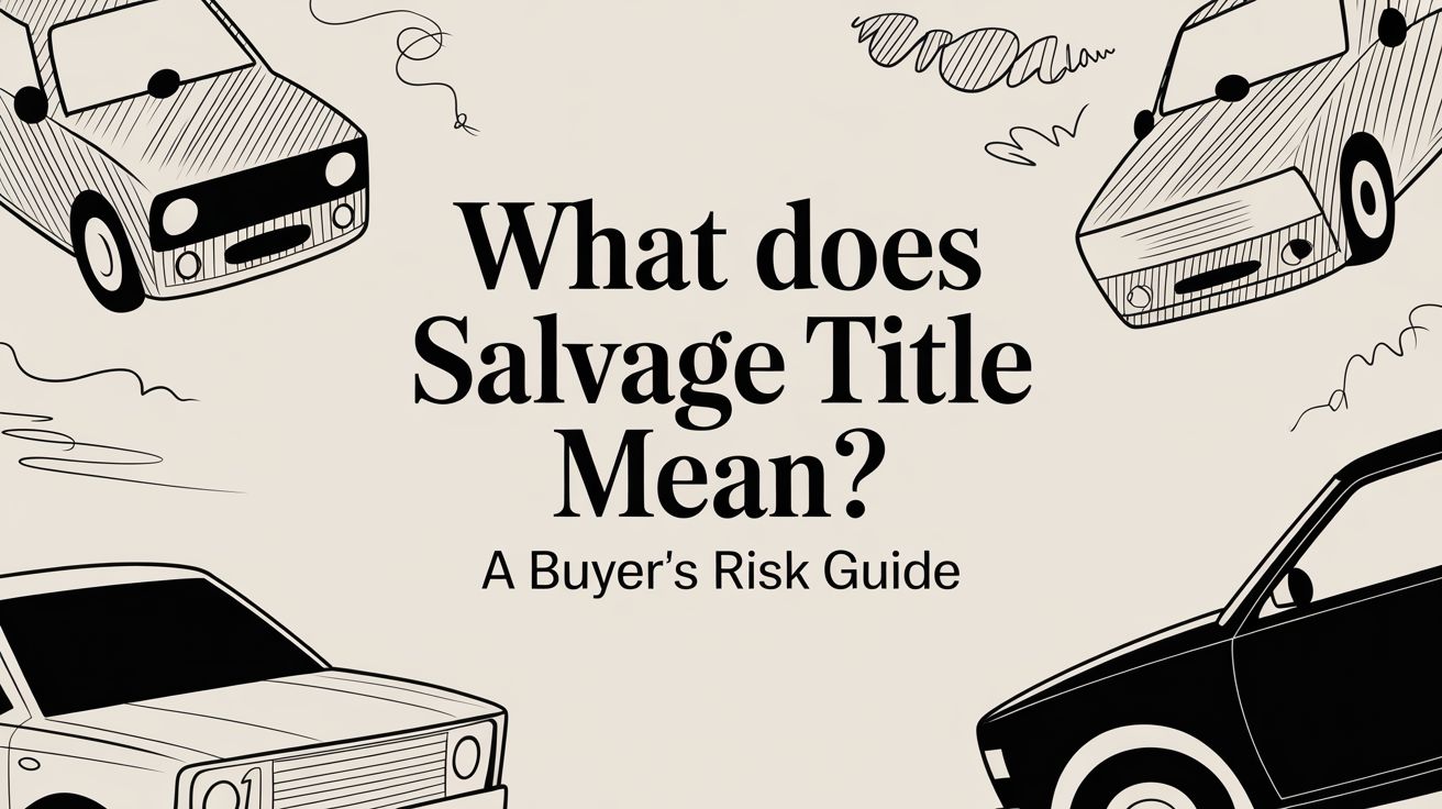 What Does Salvage Title Mean? A Buyer's Risk Guide