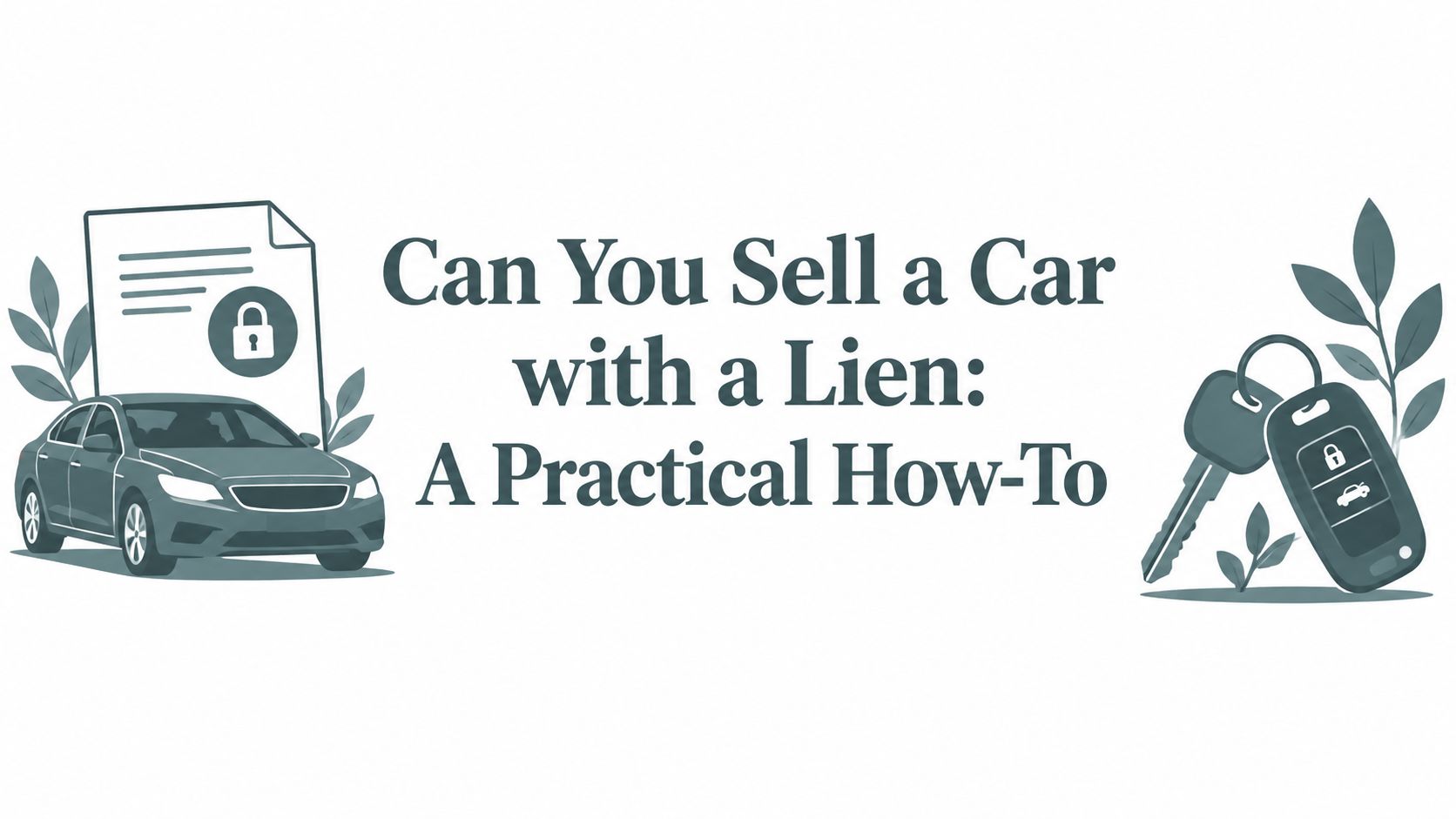 Can You Sell a Car with a Lien: A Practical How-To