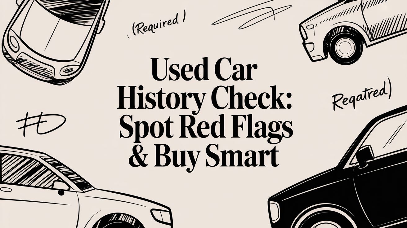 Used Car History Check: Spot Red Flags & Buy Smart