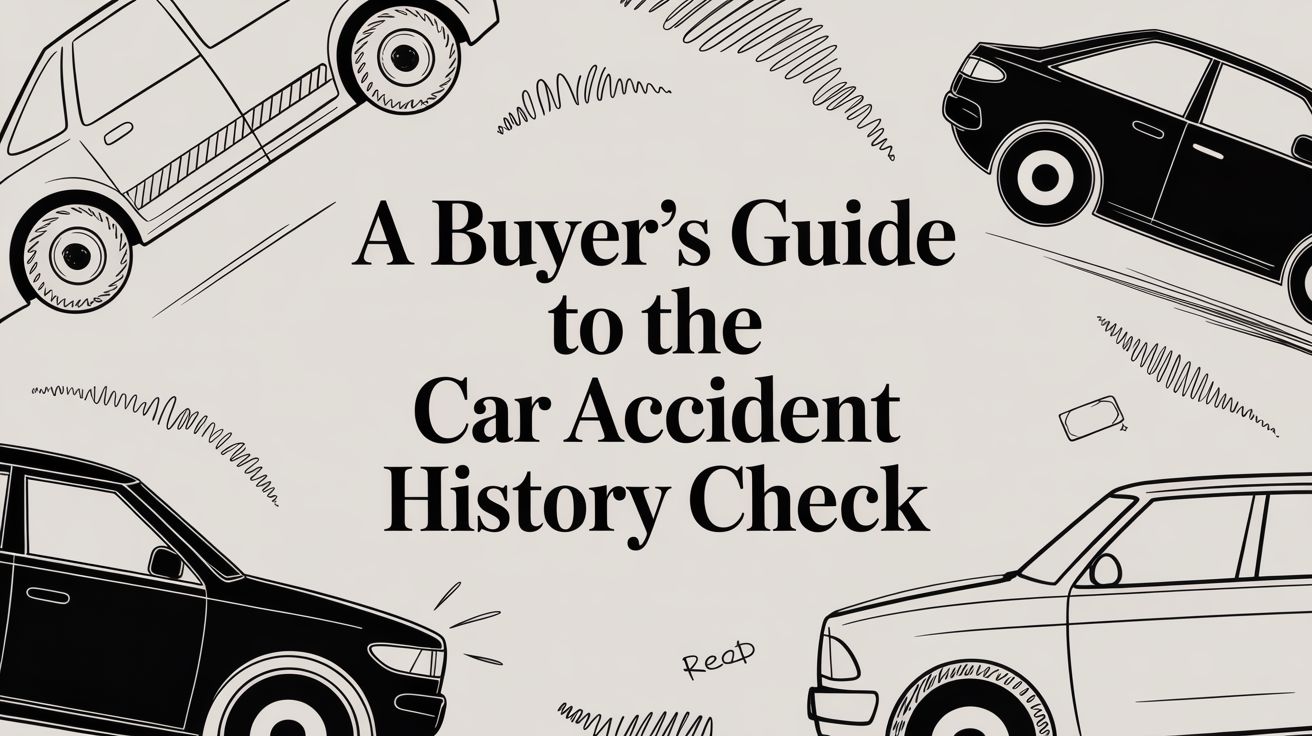 A Buyer's Guide to the Car Accident History Check for 2026