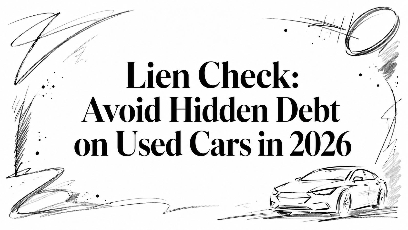 Lien Check: Avoid Hidden Debt on Used Cars in 2026