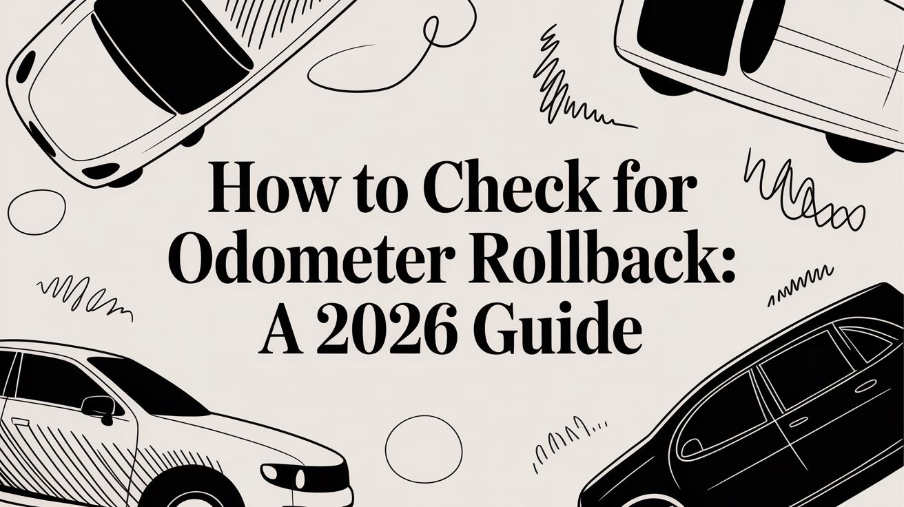 How to Check for Odometer Rollback: A 2026 Guide