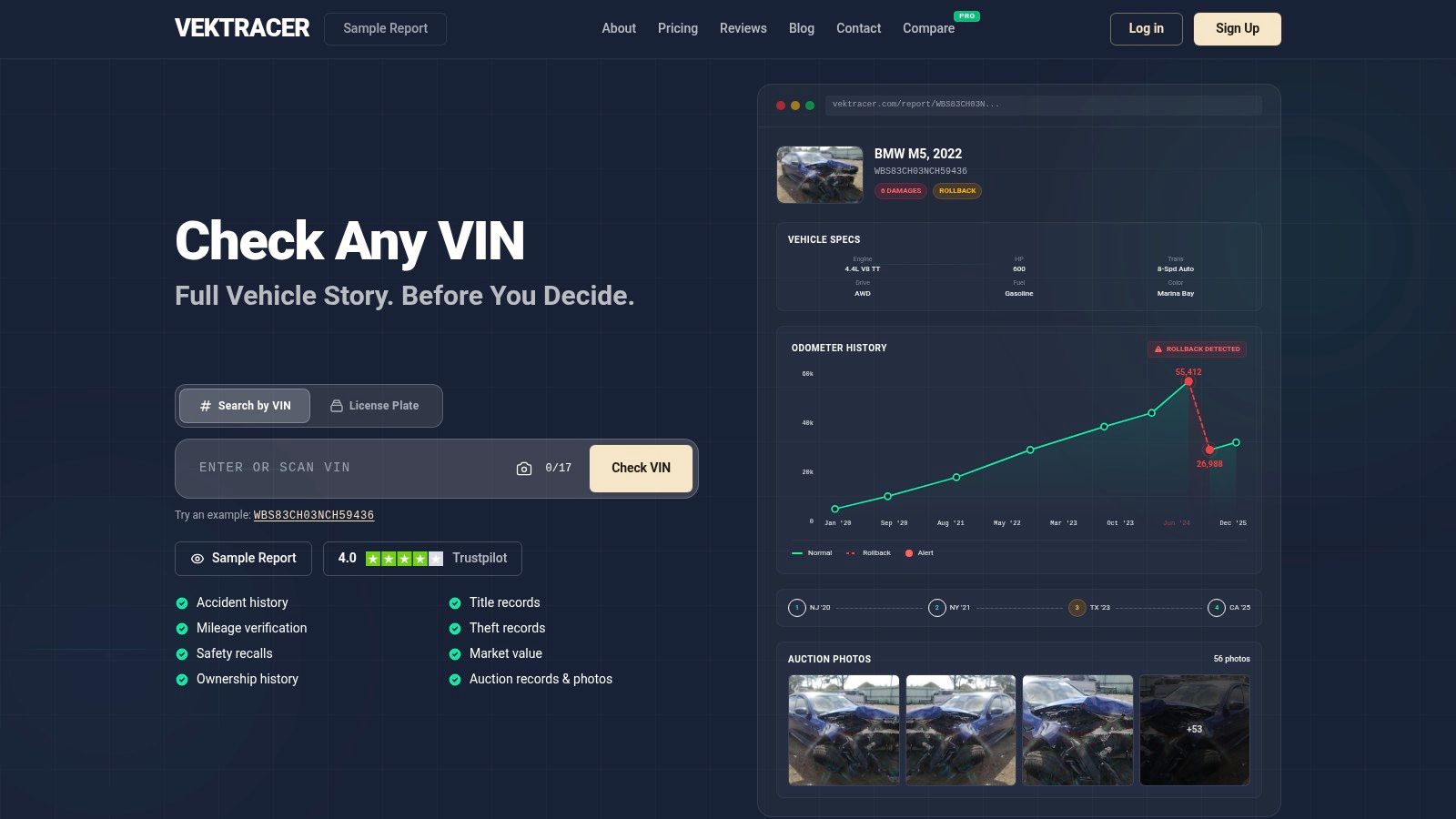Screenshot from https://vektracer.com/report/sample-risk-score