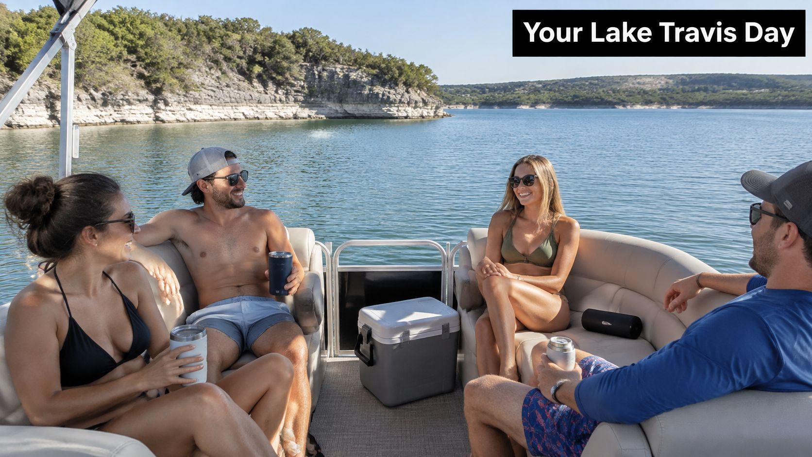 Screenshot from https://laketravisyachtrentals.com