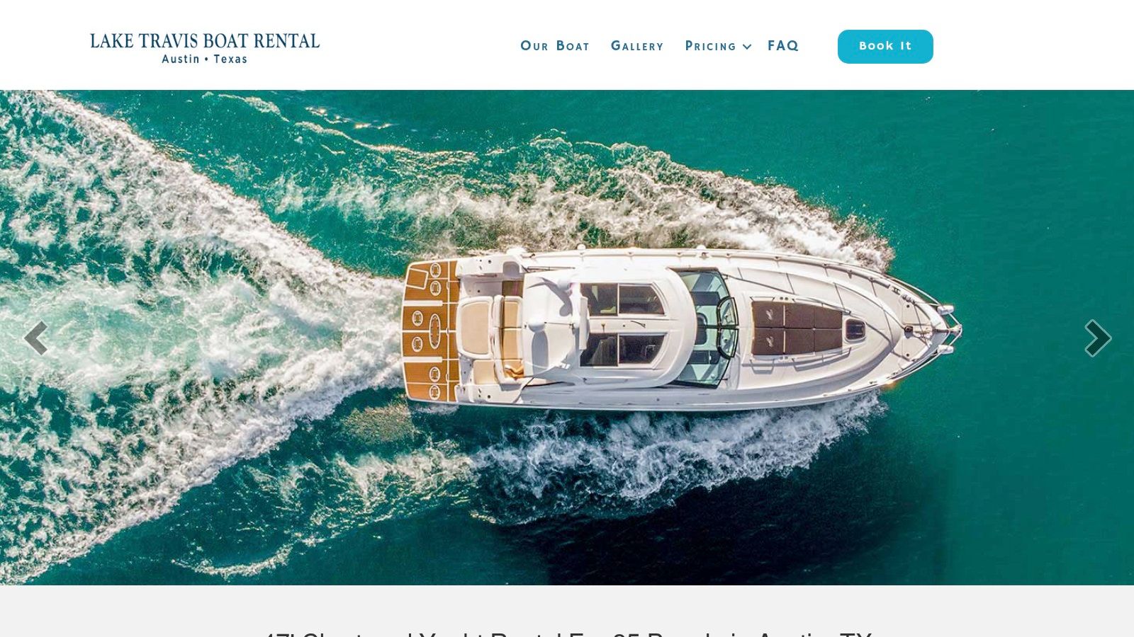 Lake Travis Boat Rental