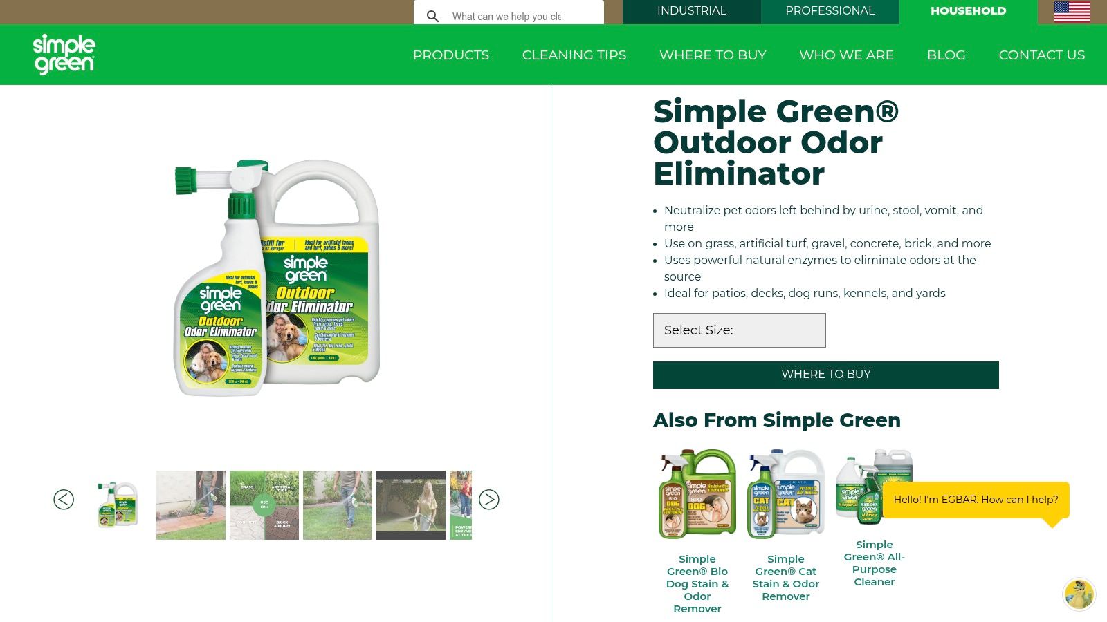 Simple Green Outdoor Odor Eliminator