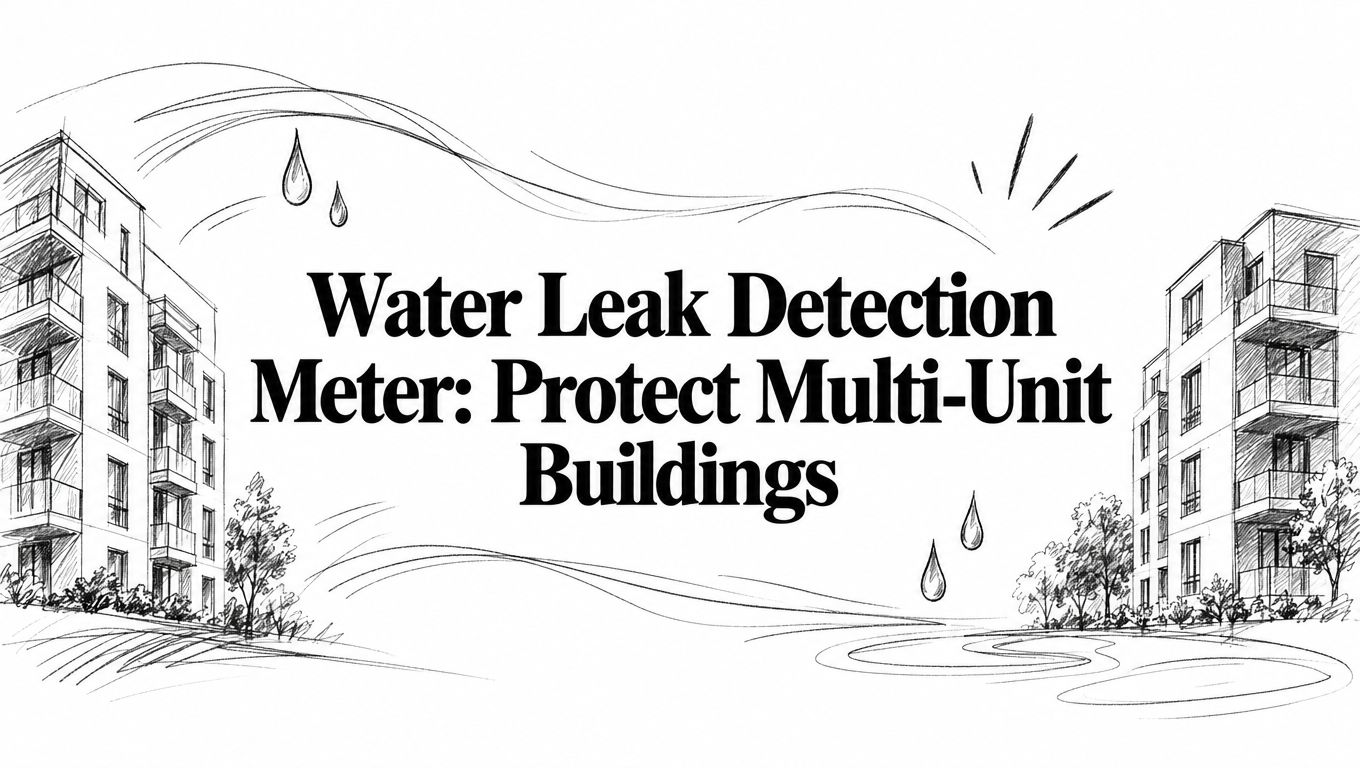 Water Leak Detection Meter: Protect Multi-Unit Buildings