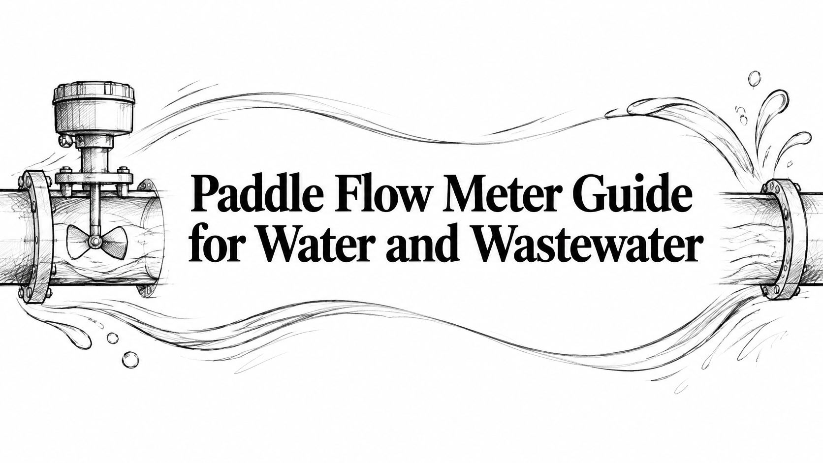 Paddle Flow Meter Guide for Water and Wastewater