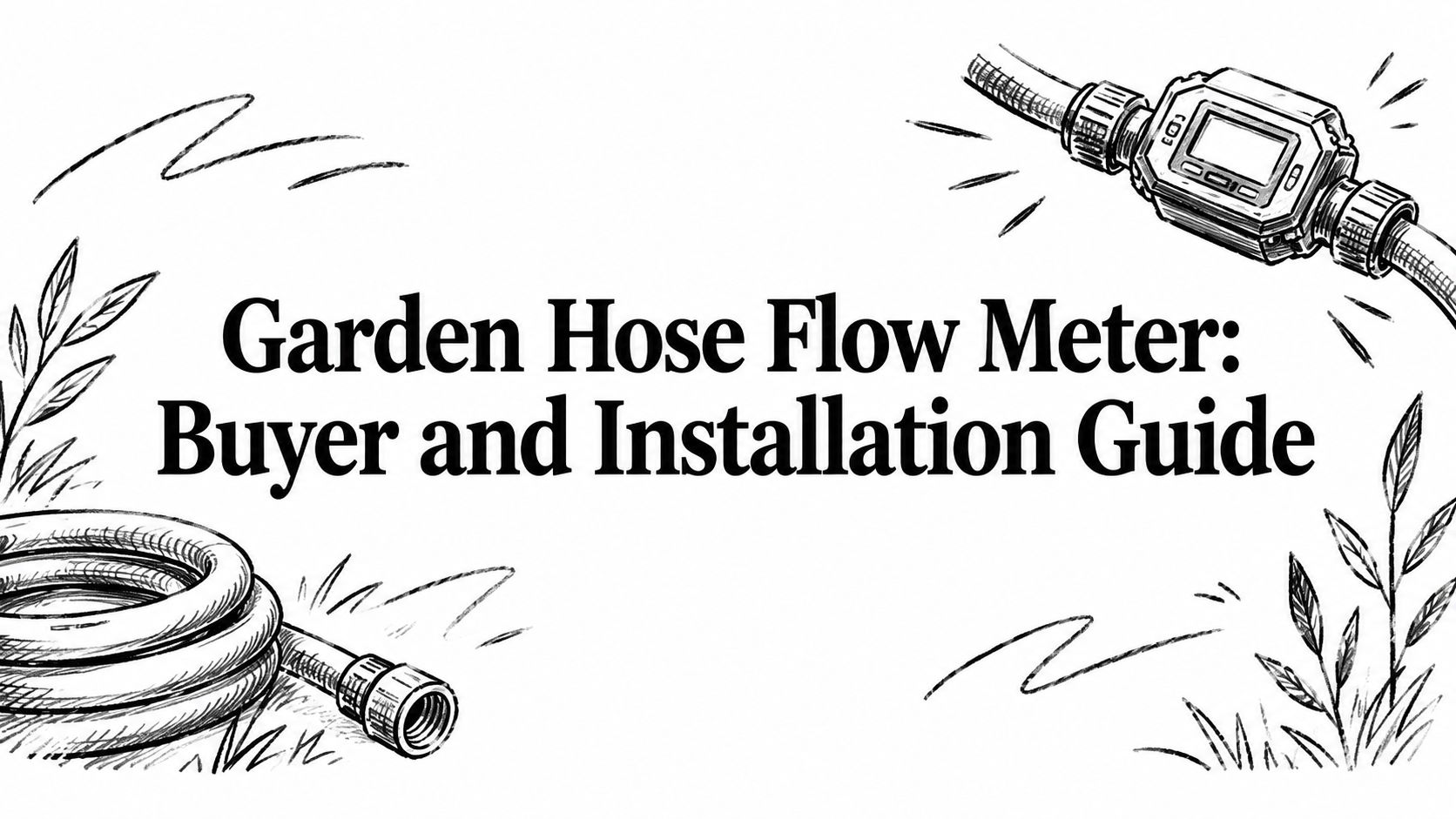 Garden Hose Flow Meter: Buyer and Installation Guide