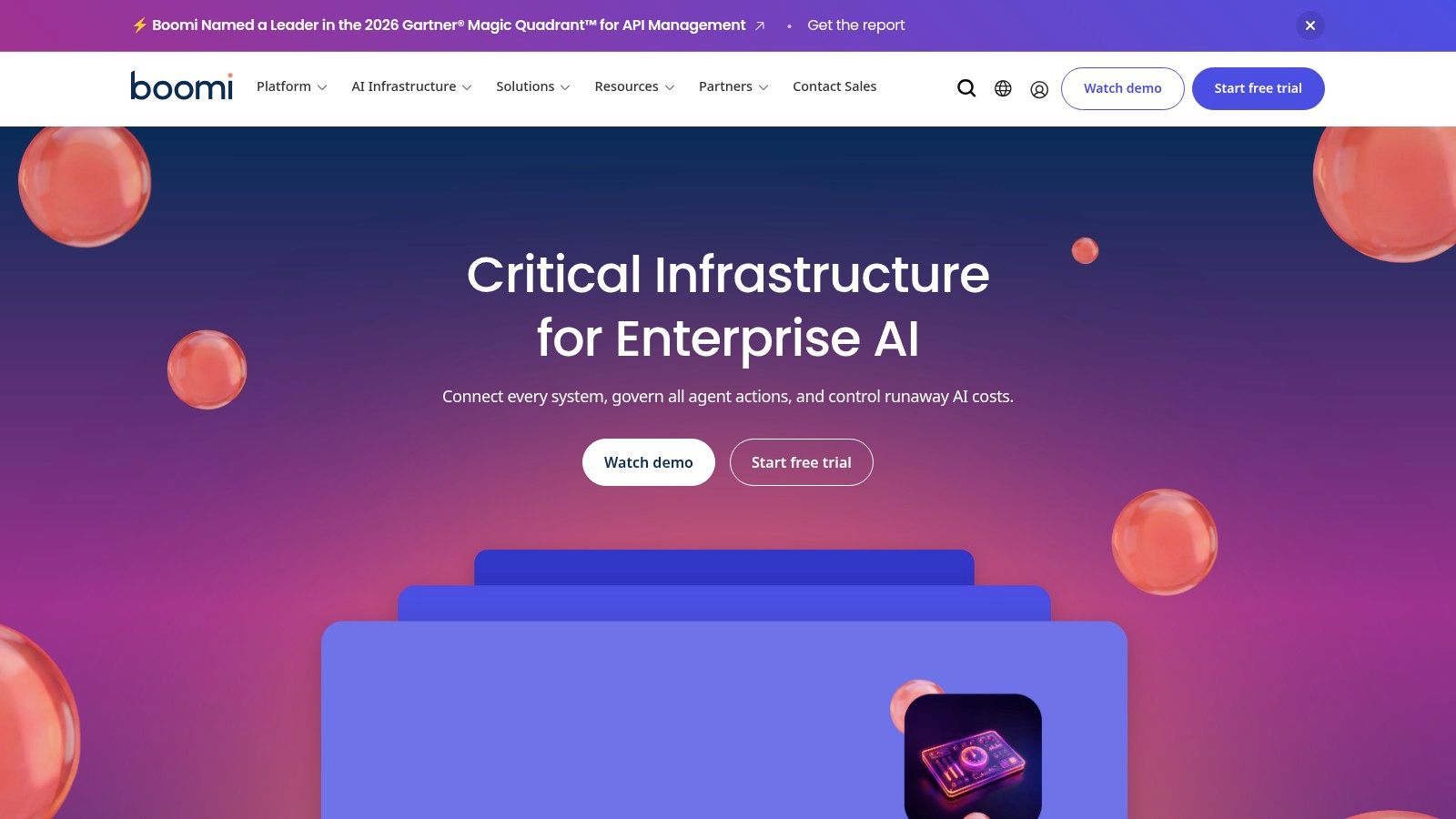 Boomi AtomSphere Platform