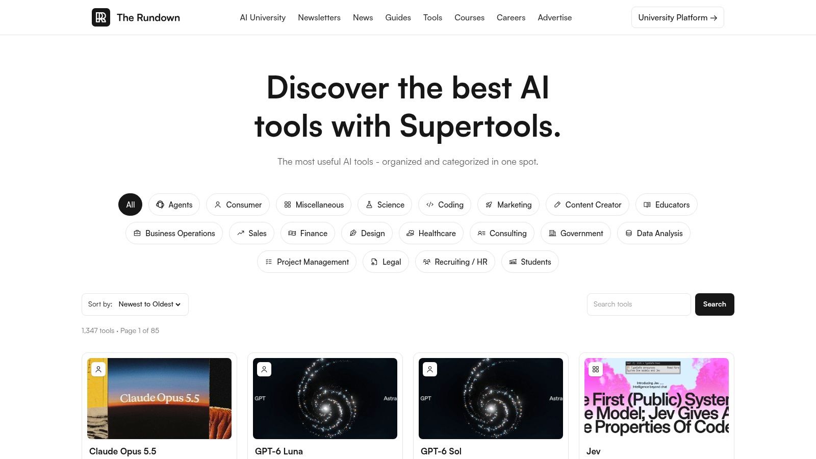 The Rundown AI, Supertools