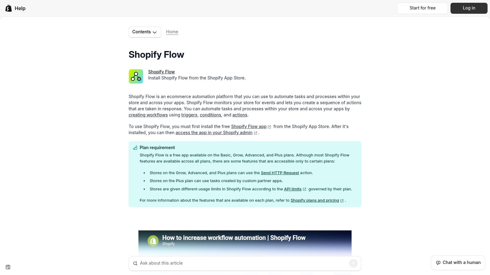 Shopify Flow