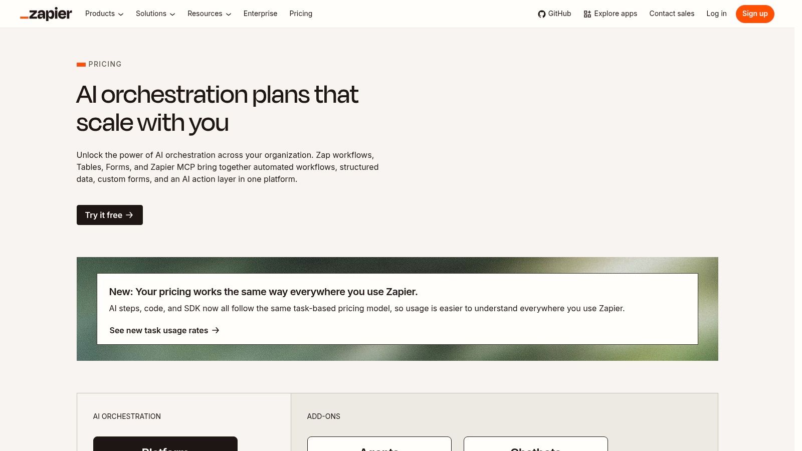 Zapier AI and Agents