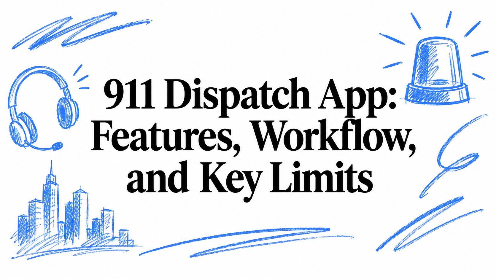 911 Dispatch App: Features, Workflow, and Key Limits