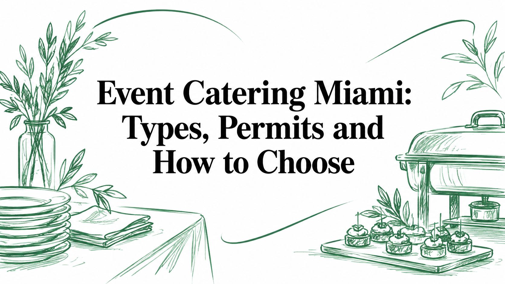 Event Catering Miami: Types, Permits and How to Choose