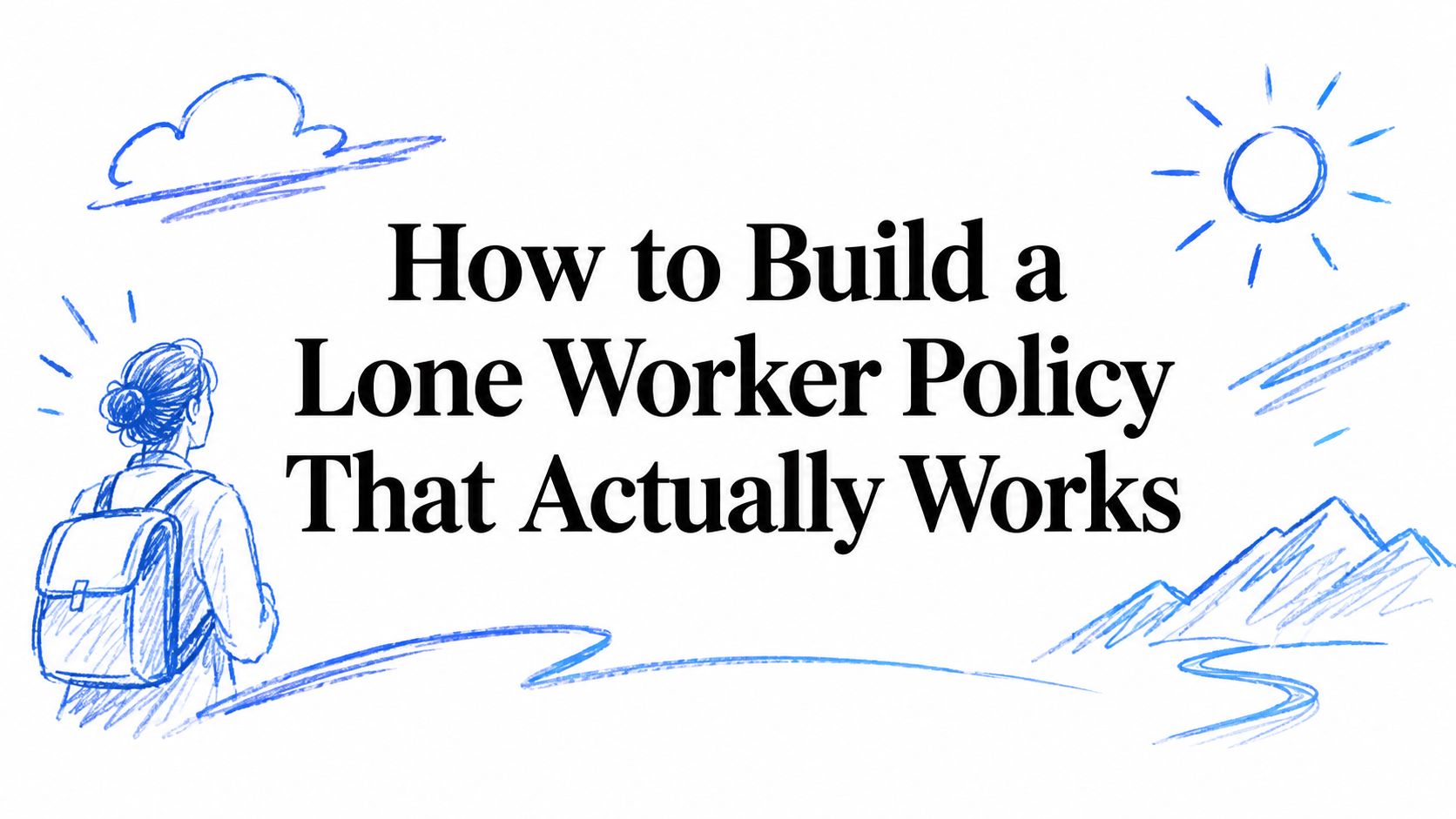 How to Build a Lone Worker Policy That Actually Works