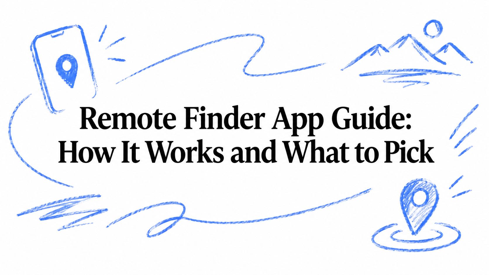 Remote Finder App Guide: How It Works and What to Pick