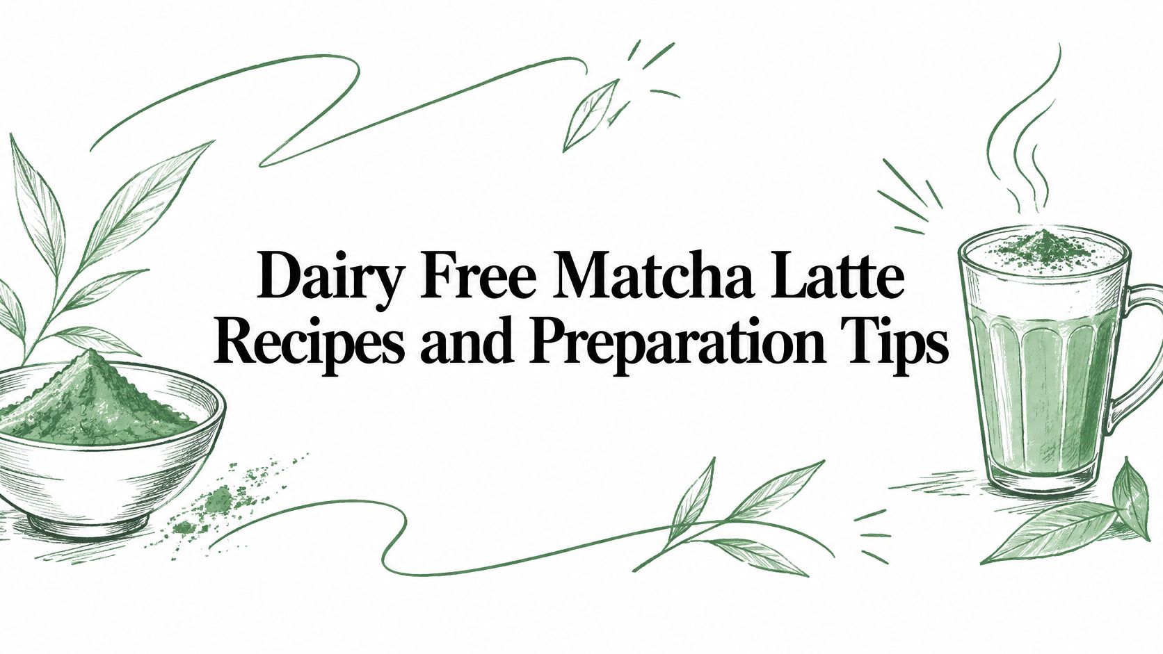 Dairy Free Matcha Latte Recipes and Preparation Tips