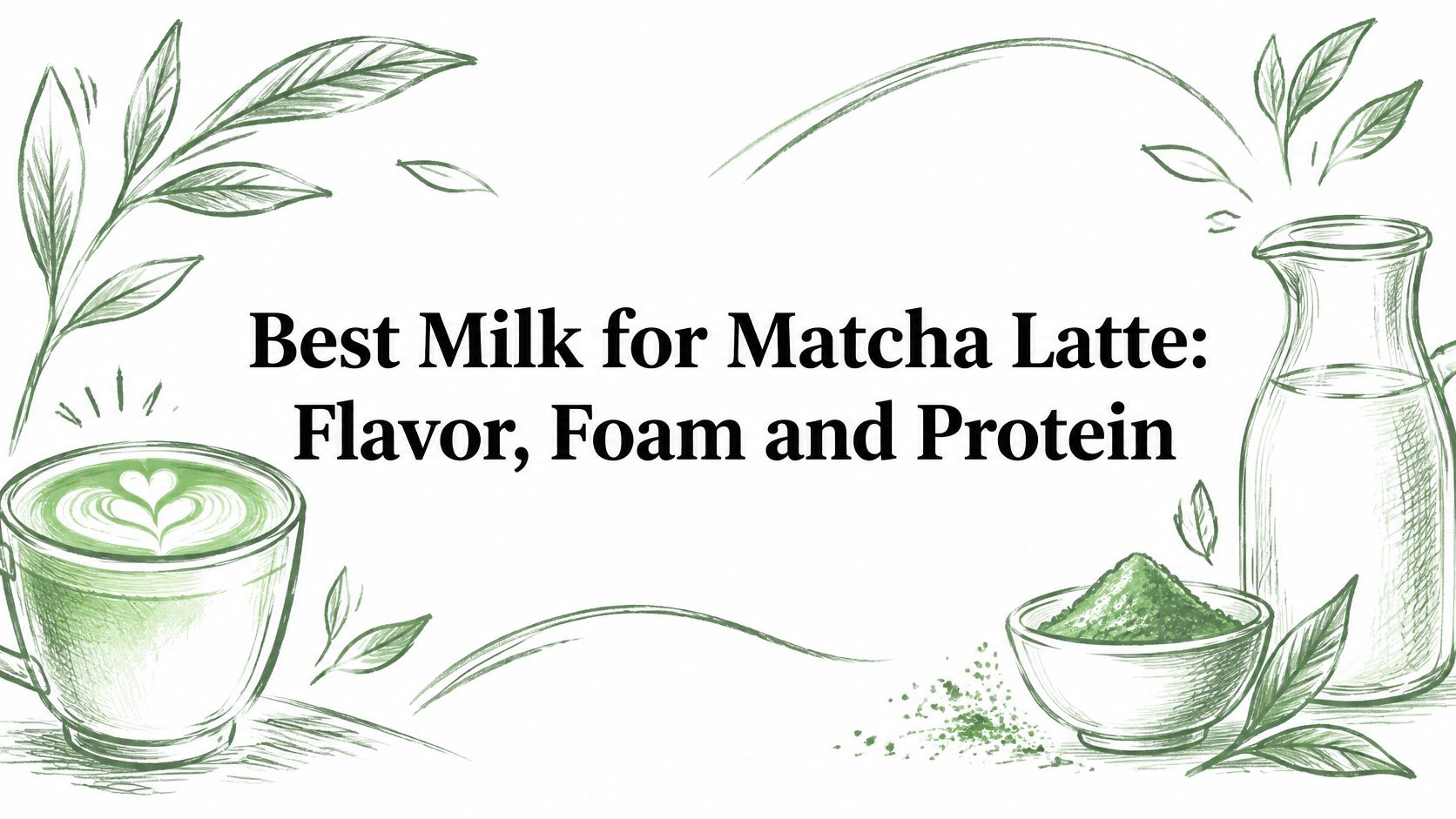 Best Milk for Matcha Latte: Flavor, Foam and Protein