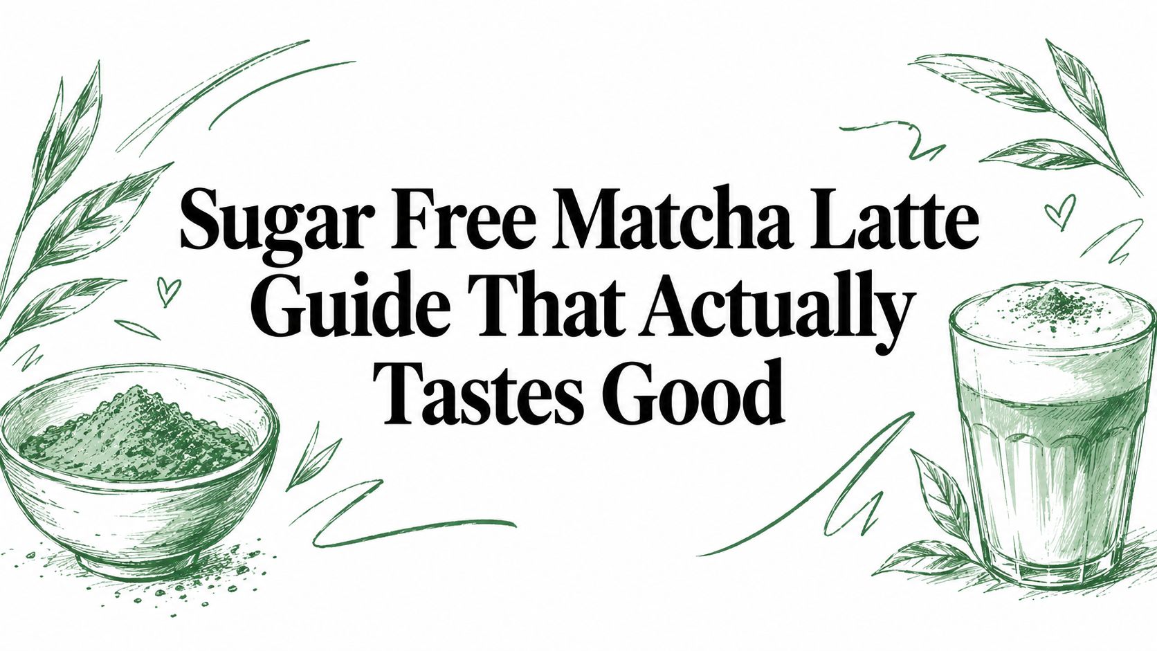 Sugar Free Matcha Latte Guide That Actually Tastes Good