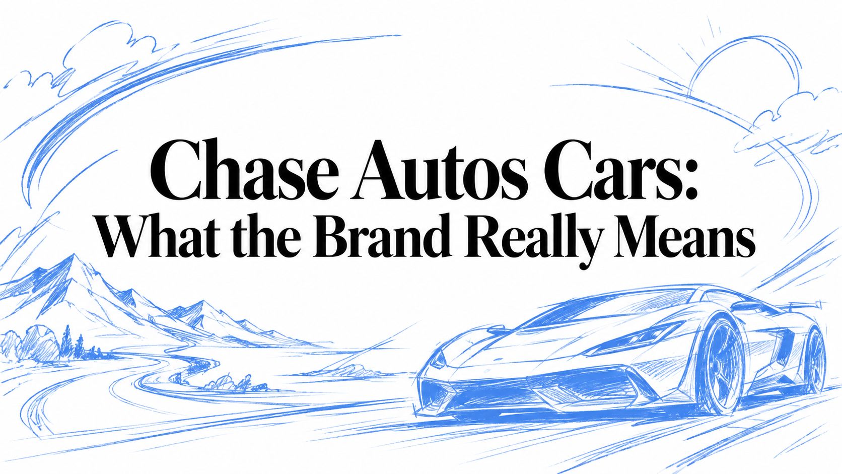 Chase Autos Cars: What the Brand Really Means