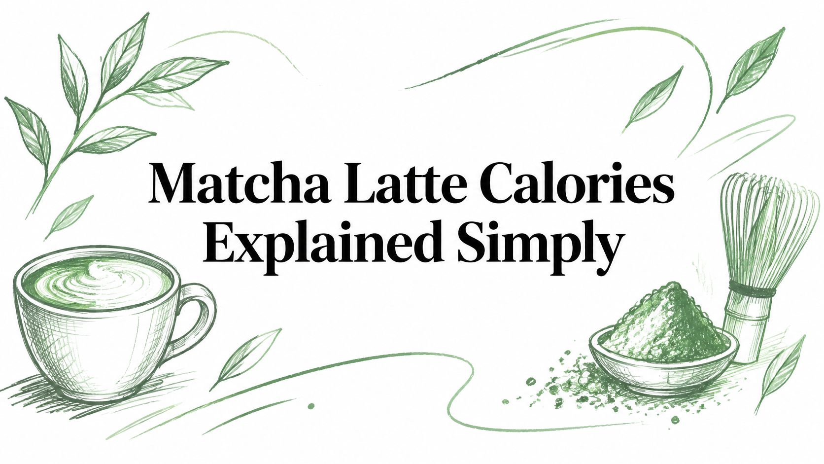 Matcha Latte Calories Explained Simply