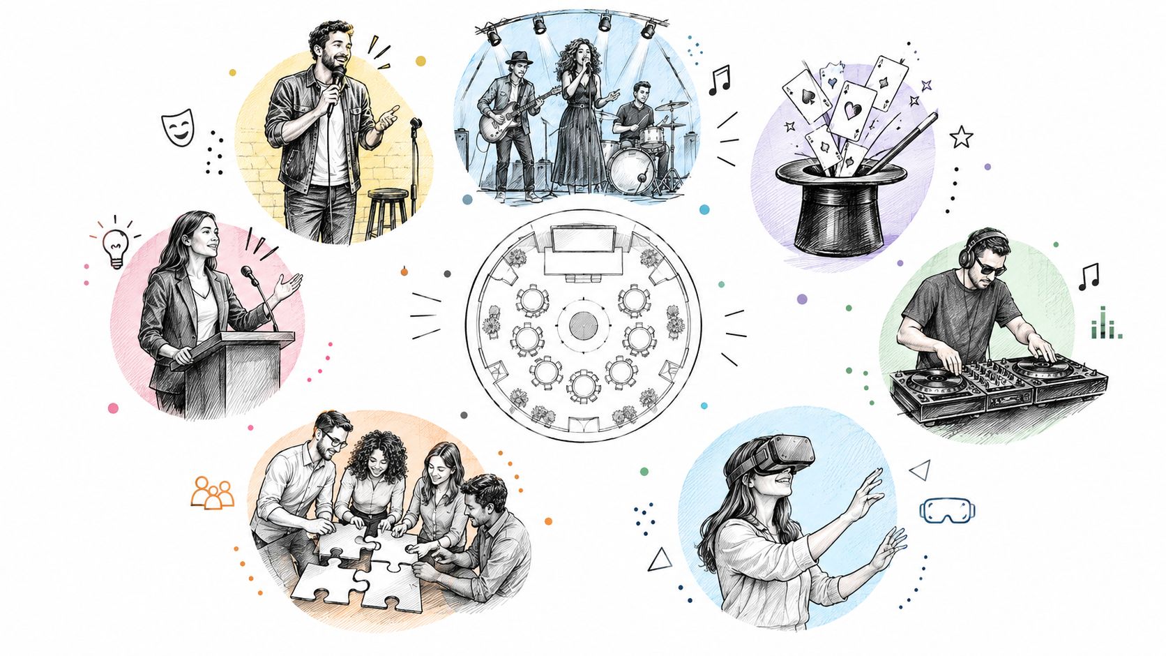7 Entertainment for Corporate Events Ideas