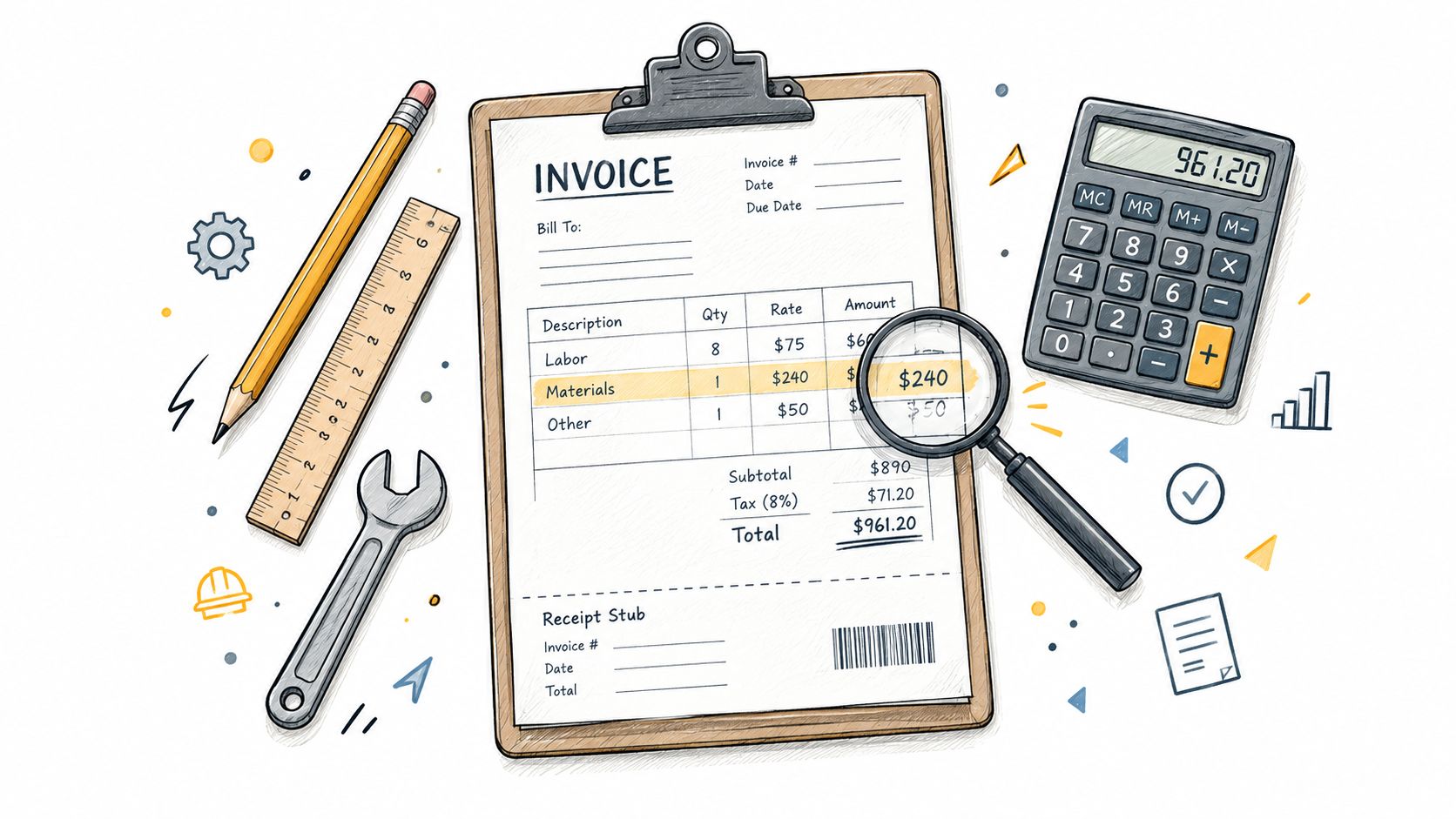 Handyman Invoice Format: 7 Templates Compared