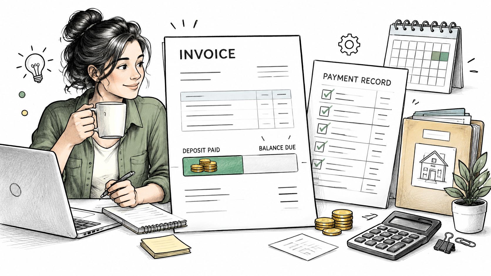 Invoice Deposit Template: How to Bill and Track Deposits