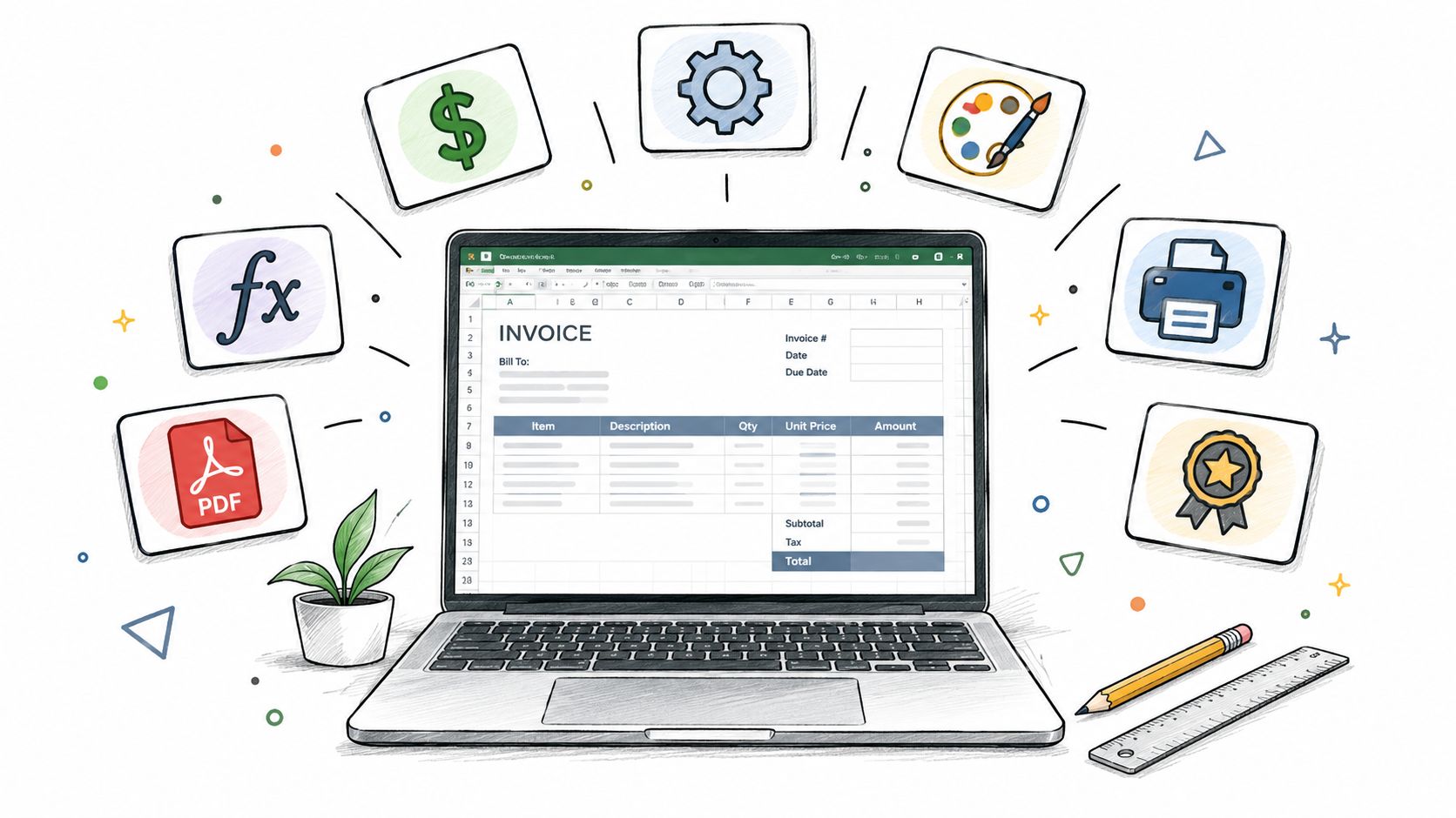 7 Invoice Templates for Excel Worth Downloading