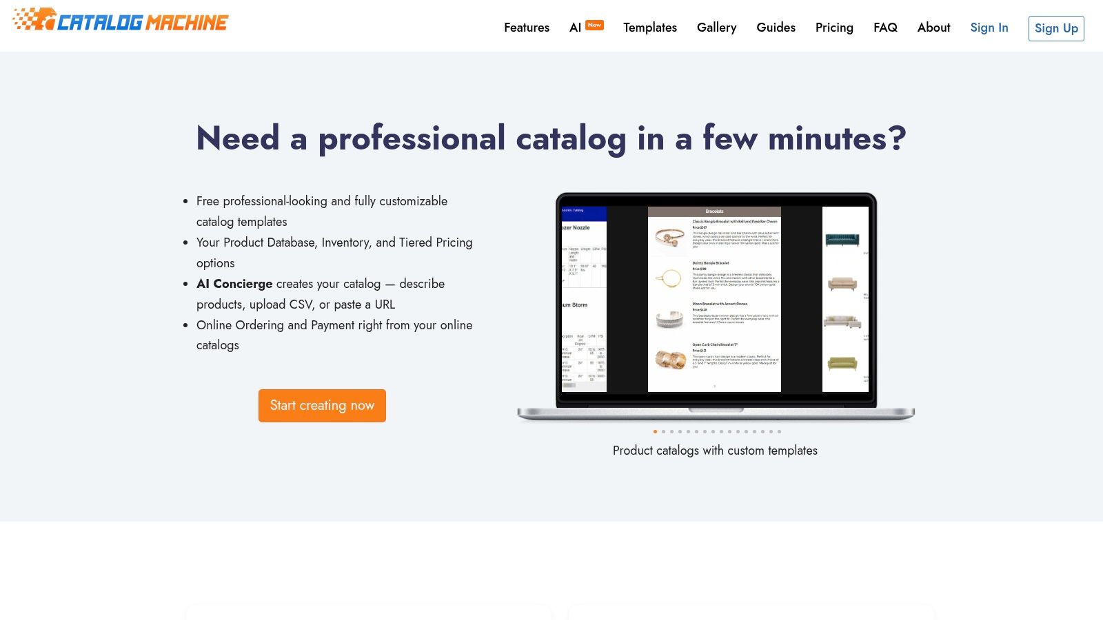 Catalog Machine