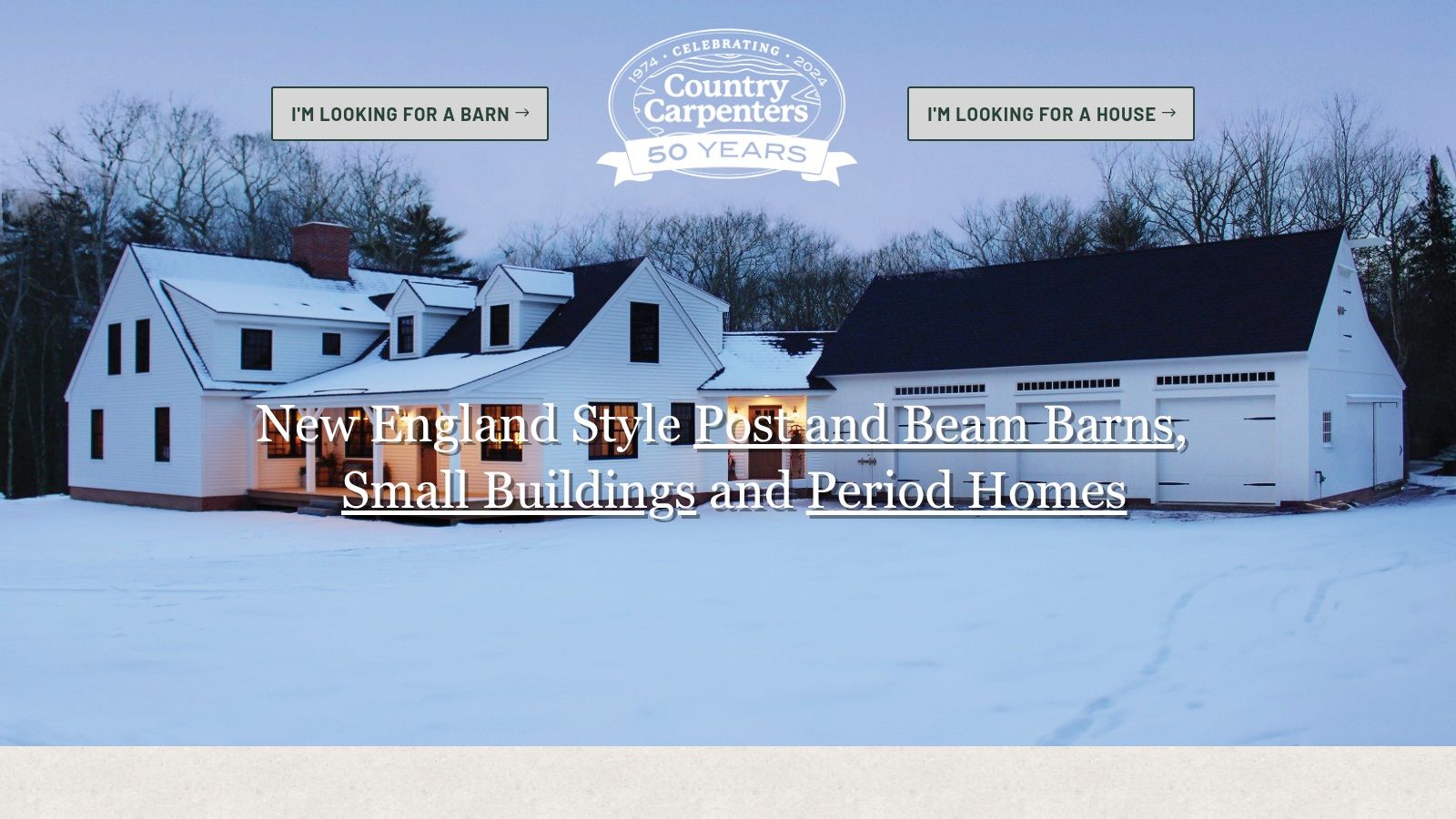 Country Carpenters Post and Beam Carriage Houses