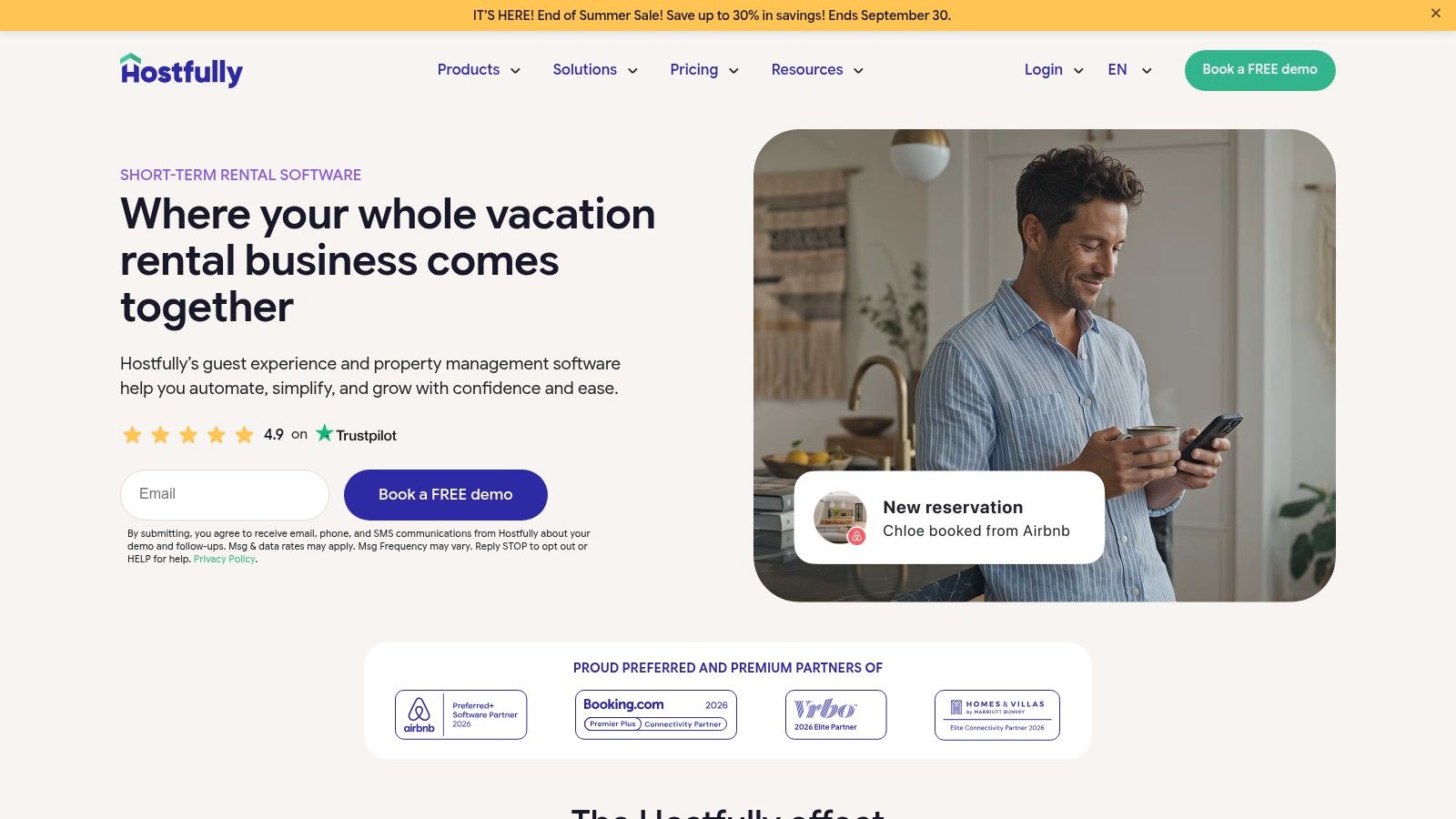 Hostfully (Direct Booking Site)
