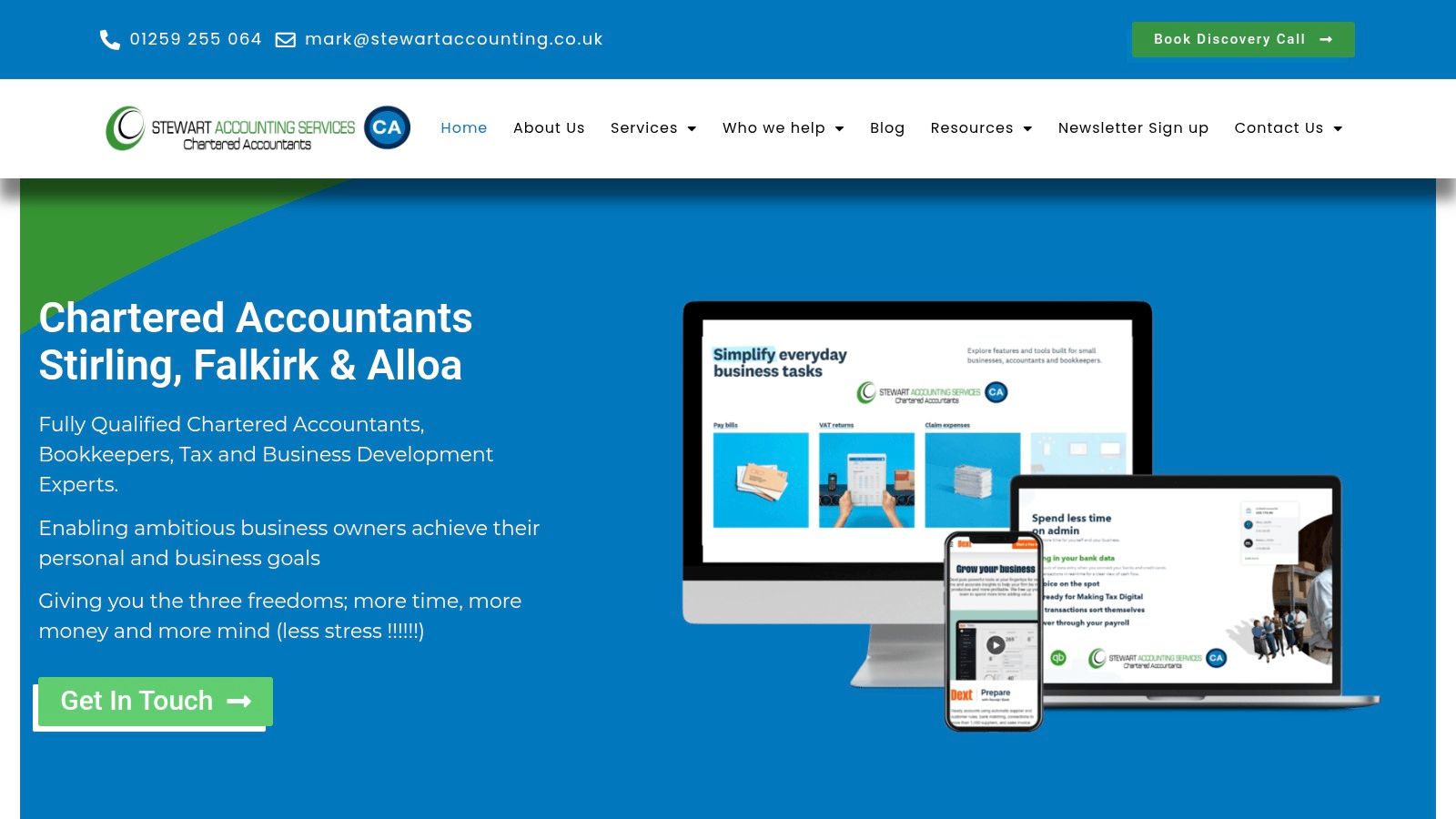 Screenshot from https://digitalagencynetwork.online/stewartaccountingmain
