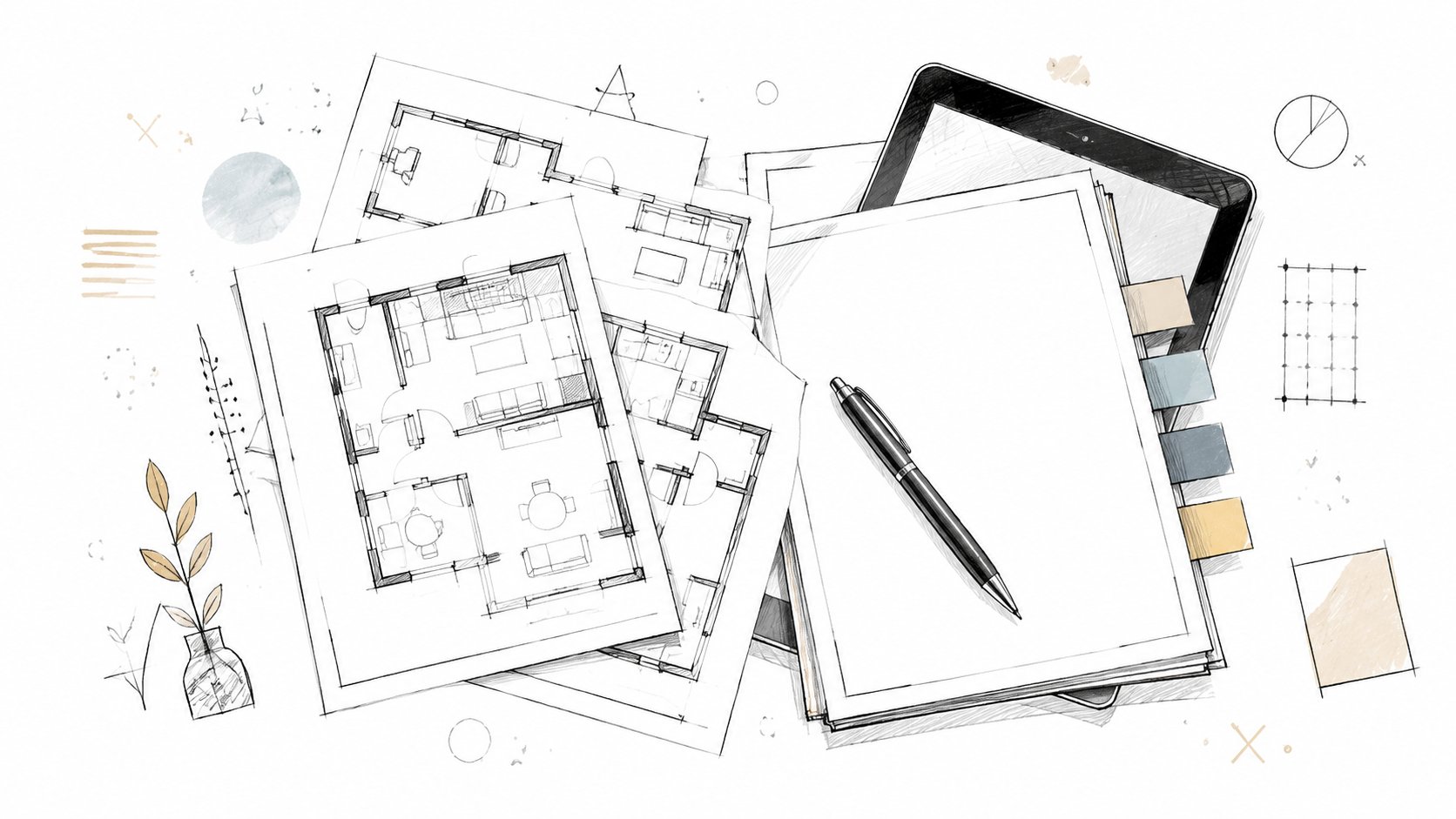 Unit layout and offer comparison desk