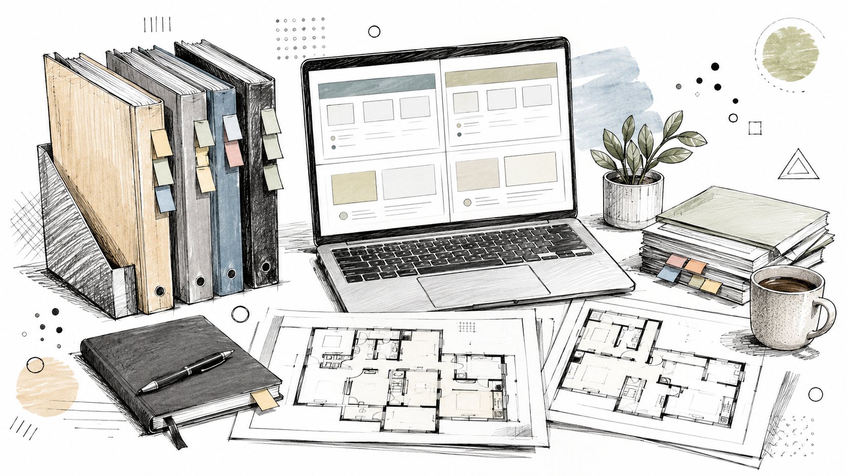 Condo buyer document comparison workspace
