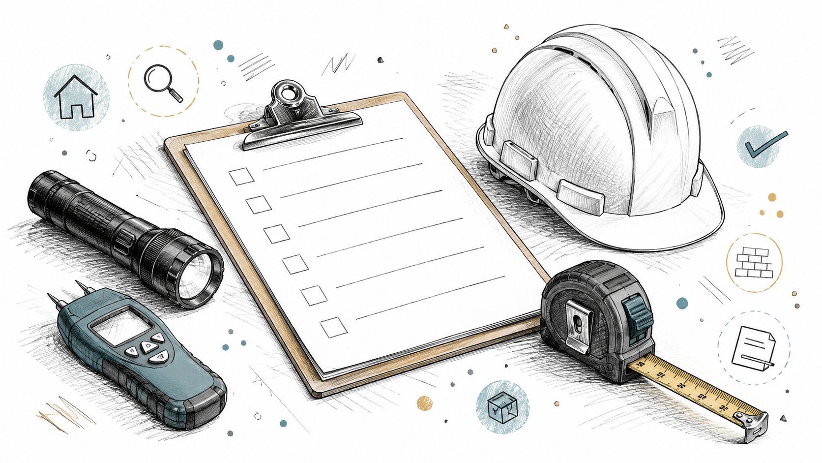 Inspection planning materials for buyer due diligence