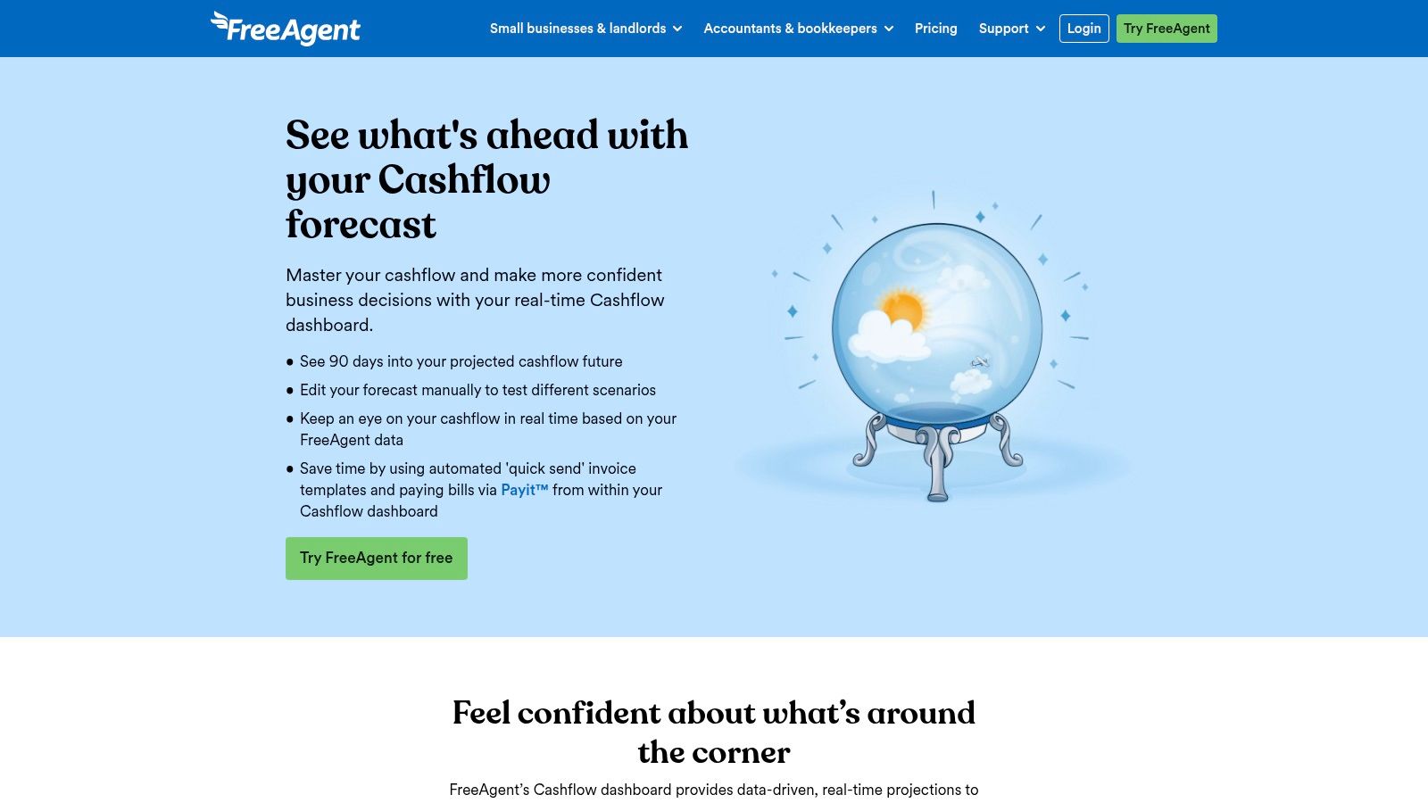 FreeAgent Cashflow