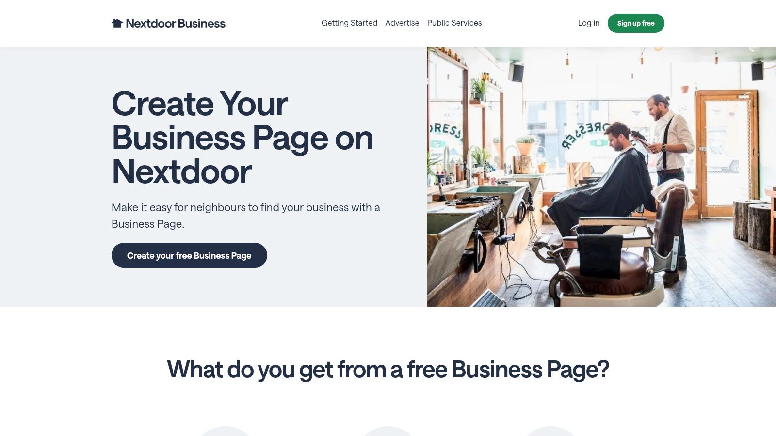 Nextdoor for Local Businesses (UK)
