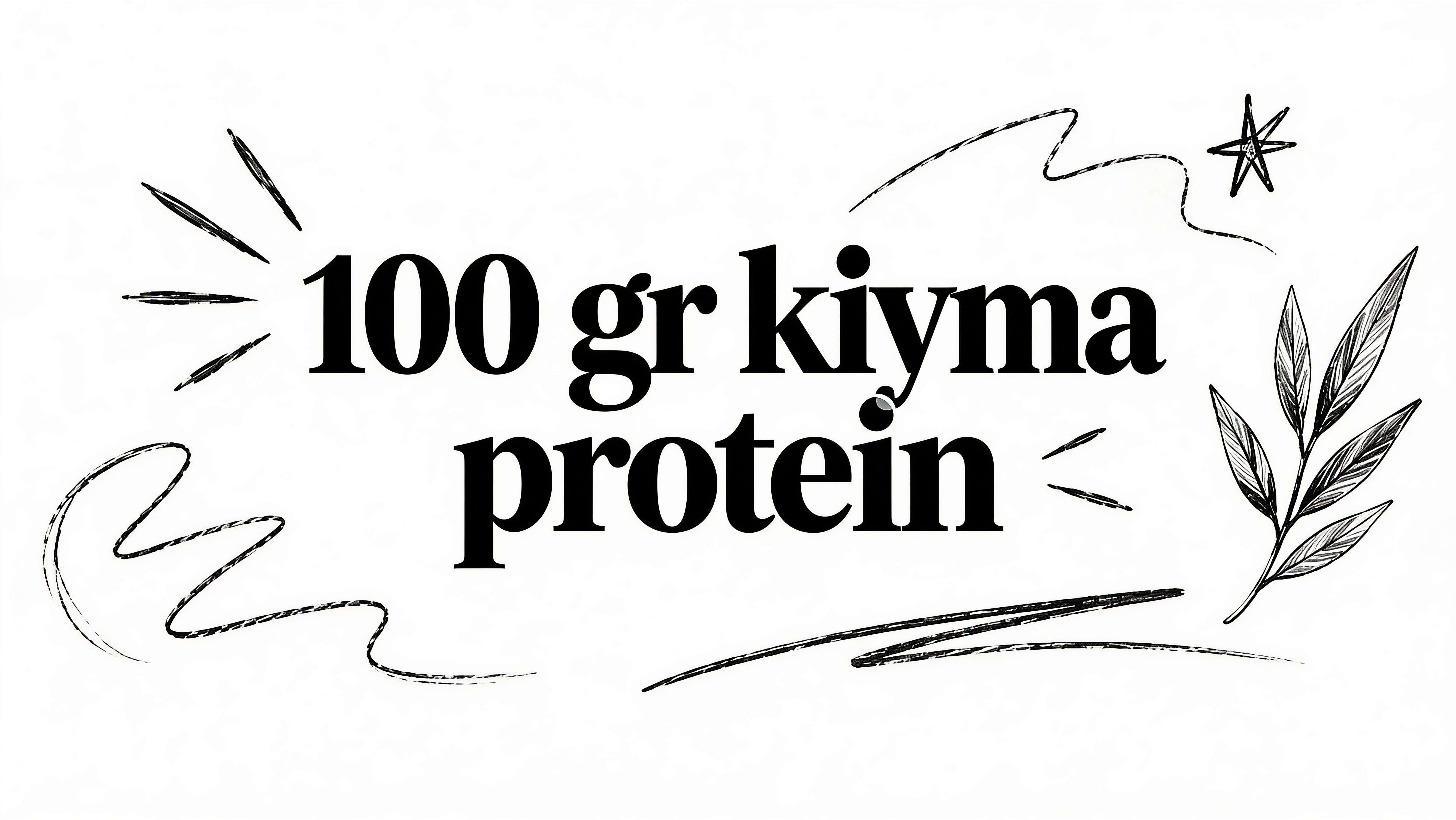 100 gr kiyma protein