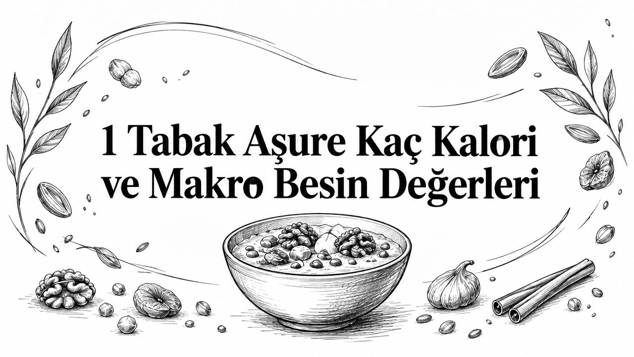 1 Tabak Aşure Kaç Kalori ve Makro Besin Değerleri