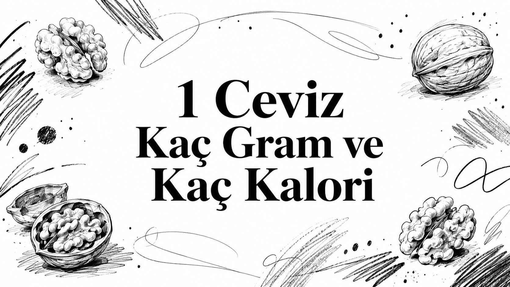 1 Ceviz Kaç Gram ve Kaç Kalori