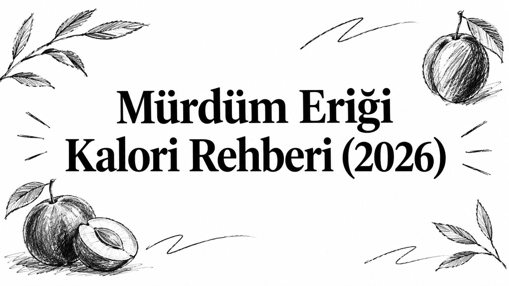 Mürdüm Eriği Kalori Rehberi (2026)