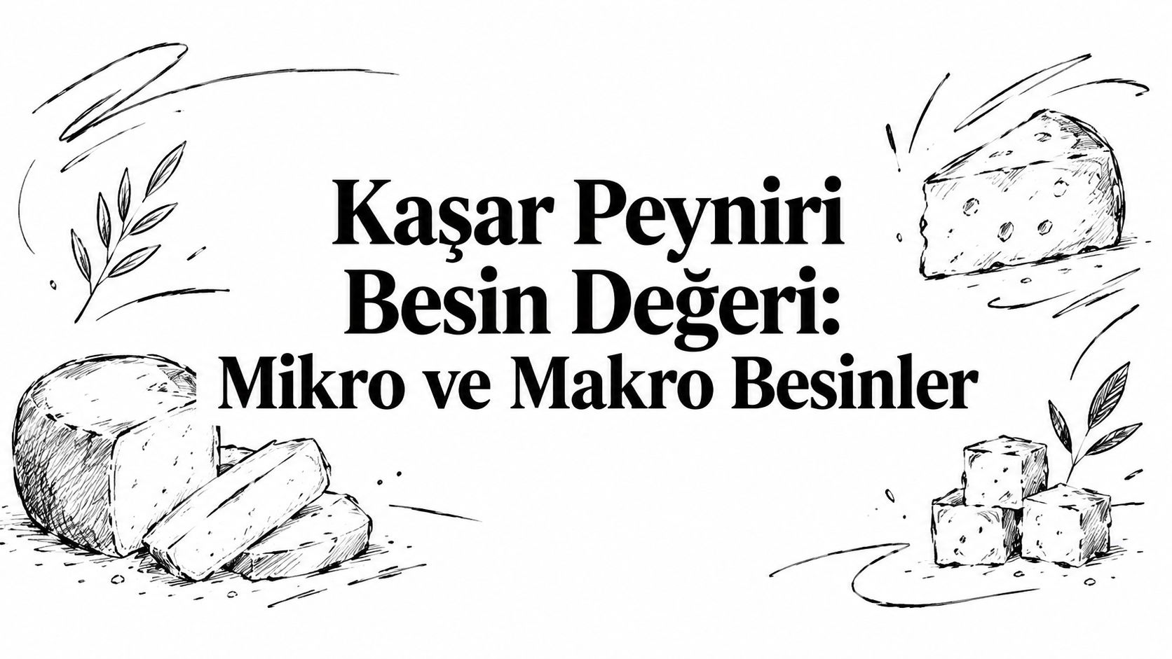 Kaşar Peyniri Besin Değeri: Mikro ve Makro Besinler