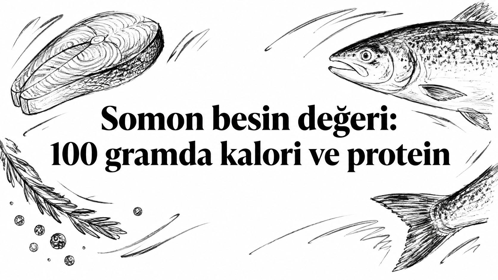 Somon besin değeri: 100 gramda kalori ve protein