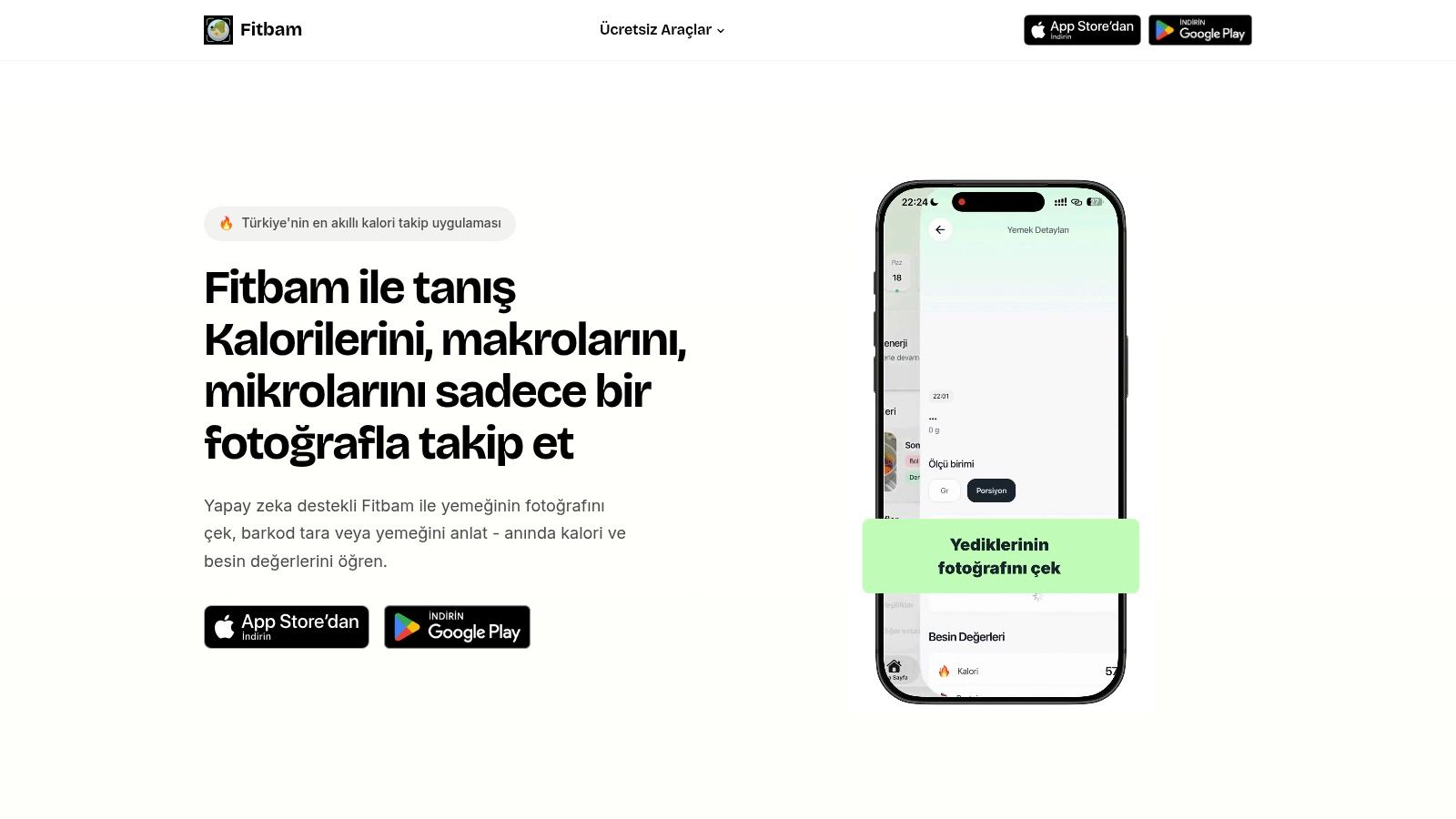 Screenshot from https://fitbam.app